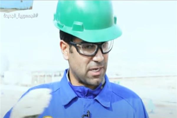 أشرف بسيوني، مهندس بحقول بلاعيم بأبورديس