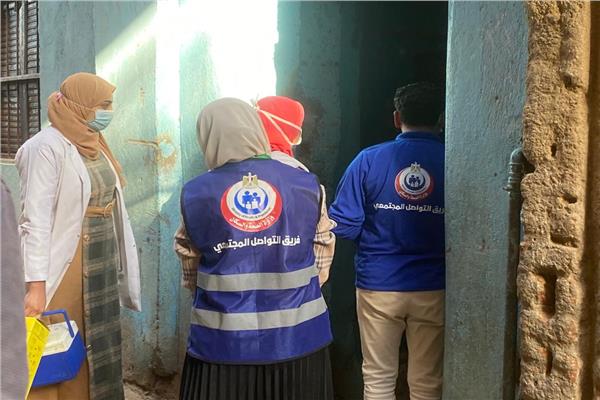  تطعيم اكثر من 381  الف مواطنا  خلال حمله طرق الأبواب ضد فيروس كورونا  بسوهاج