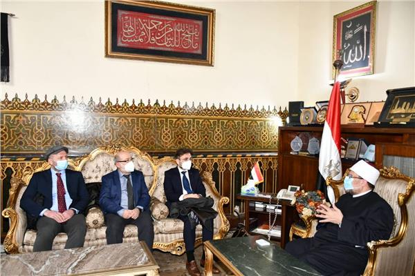 وزير الأوقاف يستقبل عميد معهد الدراسات الإسلامية بجامعة أوسنابروك بألمانيا