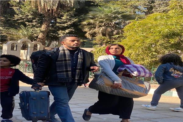 دينا الشربيني ومحمد رمضان