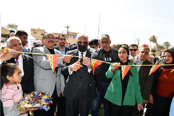 اللواء خالد فودة محافظ جنوب سيناء يفتتح معرض أهلا رمضان