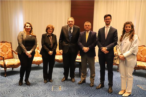 "غرفة الإسكندرية" تستقبل سفير النمسا لبحث سبل التعاون