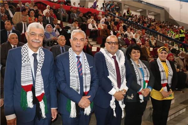 رئيس جامعة المنوفية يشهد فعاليات