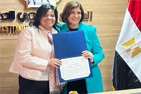 تكريم السيناريست «أماني التونسي» في المجلس القومي للمرأة