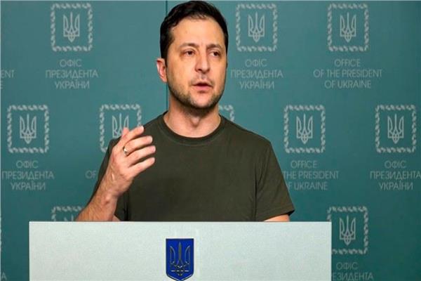 الرئيس الأوكراني فولوديمير زيلينسكي