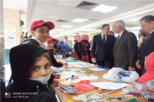 فاعليات اليوم العالمي لترشيد استهلاك المياه تحت شعار "كل نقطه بتفرق"