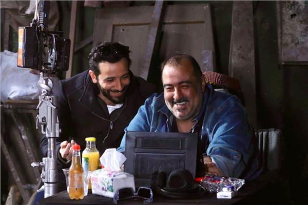 المخرج سامح عبد العزيز وكريم قاسم 