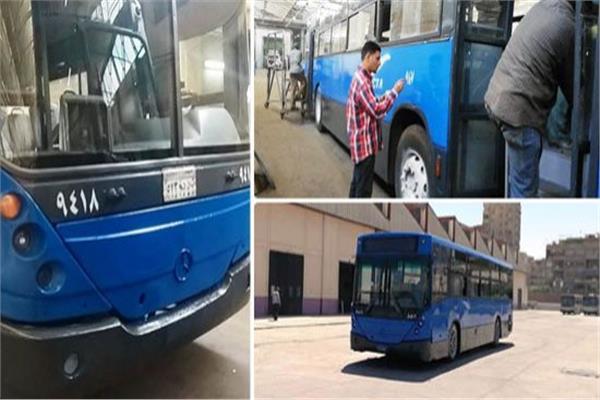 أتوبيسات لنقل الركاب لحل مشكلة انتهاء قطارات بمحطة شبرا