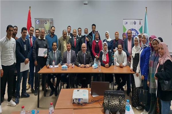  رئيس جامعة الأقصر يشهد ختام المعسكر التدريبي الأول لمكتب تايكو (TICO)  