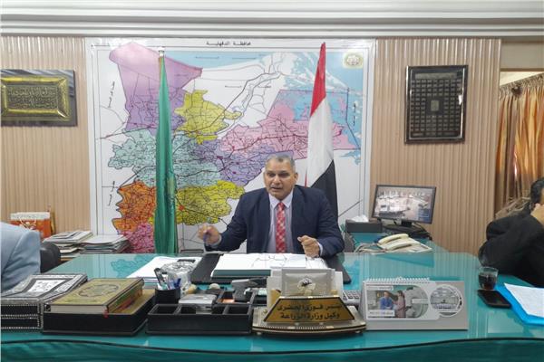  المهندس فوزى الحضرى وكيل وزارة الزراعة بالدقهلية