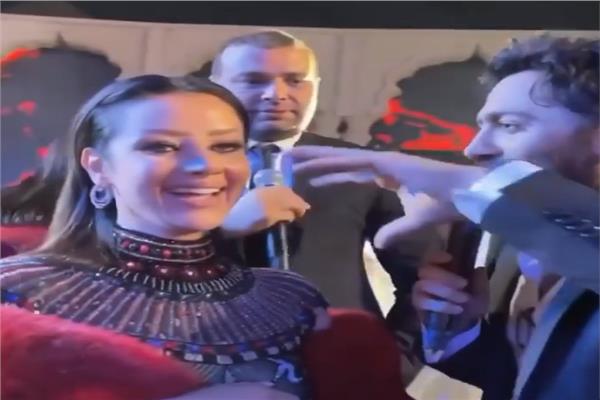تامر حسني ورضوى الشربيني 