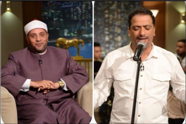 الشيخ رمضان عبدالرازق والفنان علي الهلباوي