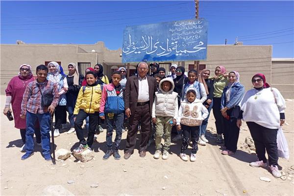 قصر ثقافة أبوتيج ينظم رحلة ترفيهية إلى محمية الوادي الاسيوطى