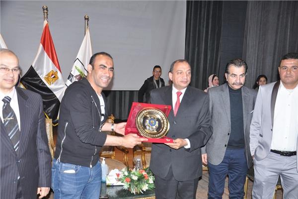 كابتن سيد عبد الحفيظ في جامعة بني سويف