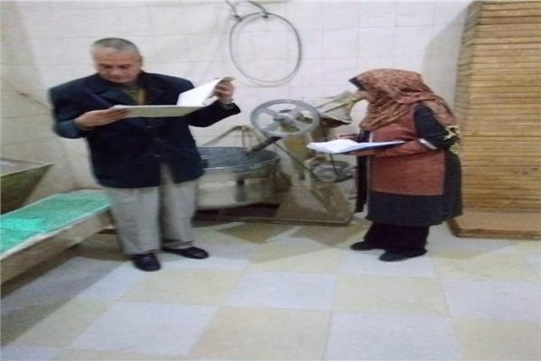 تحرير 11 محضر مخالفة لمخابز ومستودعات البوتاجاز بمركز البلينا بسوهاج