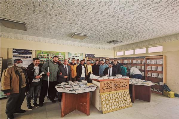 فعاليات معرض الكتاب المقام بكلية أصول الدين والدعوة بفرع الجامعة بطنطا