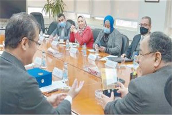 وزير المالية خلال لقائه وفد الوكالة اليابانية للتعاون الدولى «جايكا» 