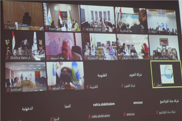 الاجتماع الدوري لمتابعة مشروعات المبادرة الرئاسية 