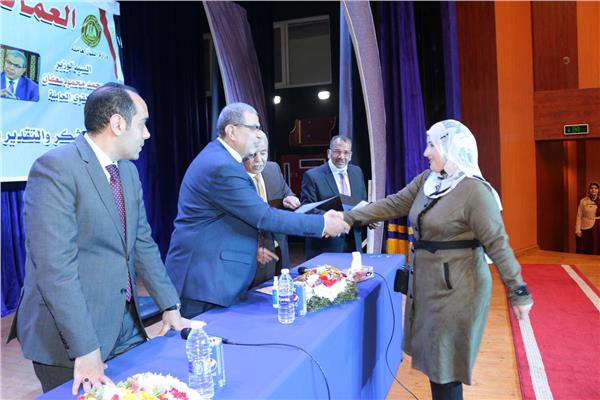 اللواء إبراهيم أبو ليمون محافظ المنوفية