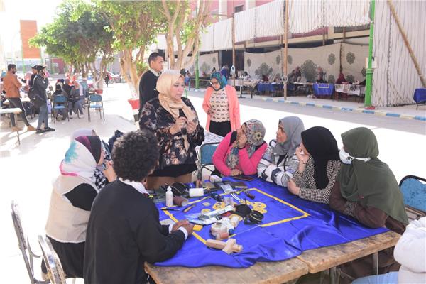 الورش التعليمية بجامعة سوهاج