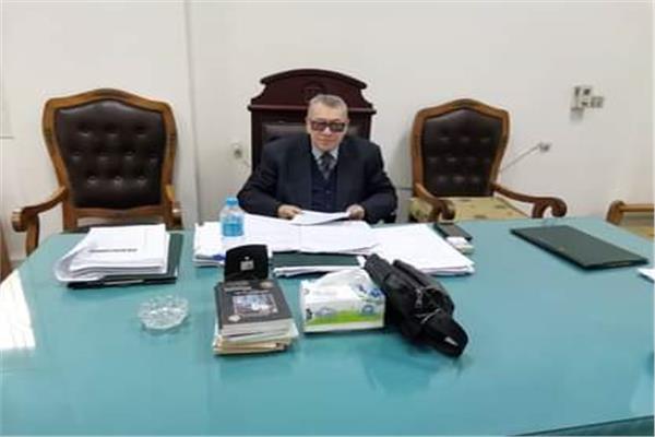المستشار علاء الدين سليمان شوقى رئيس المحكمة