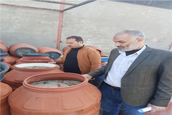 ضبط ٢٠ طن مخللات  منتهية الصلاحية
