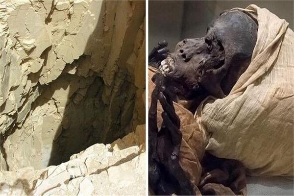  العثور على مومياء مصابة بجروح عنيفة