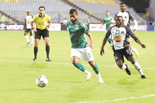المصرى فاز ذهابًا على مازيمبى 2/صفر فى مصر.. ومباراة الإياب لتحديد المتصدر