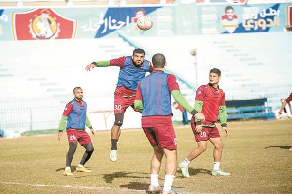 المحلة يواصل تركيزه قبل مواجهة بيراميدز بالدورى