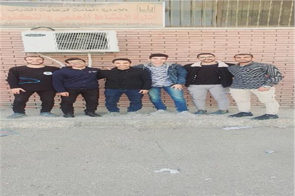  فريق كلية هندسة أسيوط
