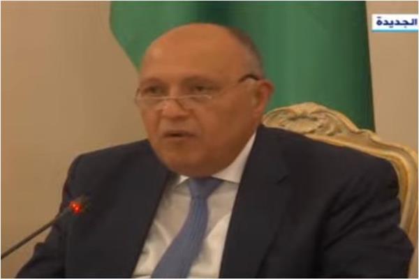 سامح شكري وزير الخارجية