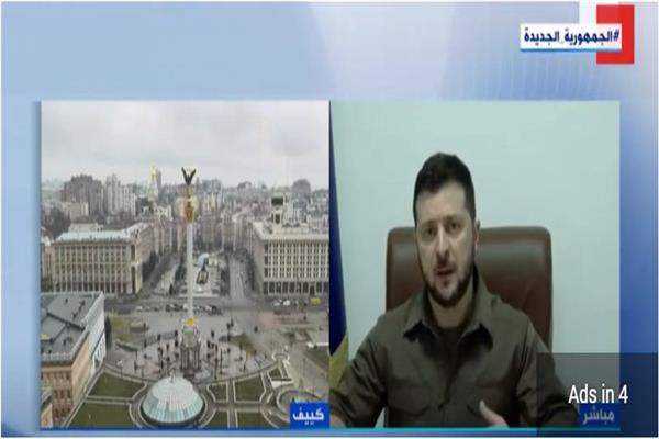  فولودمير زيلينسكي الرئيس الأوكراني