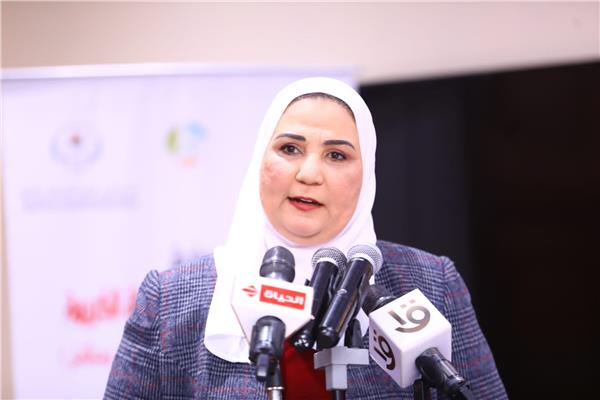 نيفين القباج وزيرة التضامن الاجتماعي