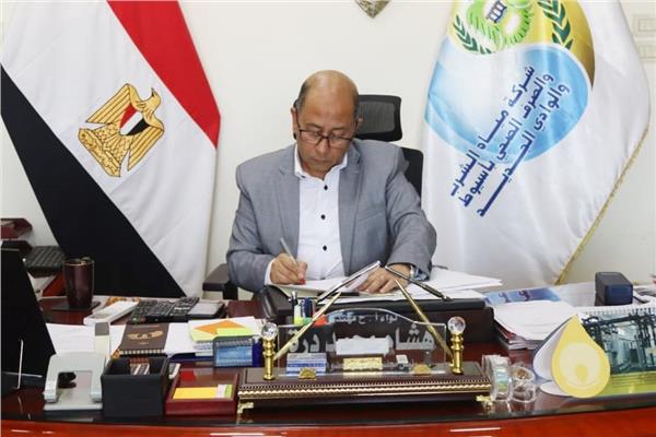  اللواء مهندس هشام درة رئيس شركة مياه الشرب والصرف الصحي