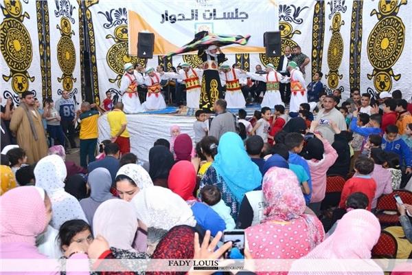 رحمي يتابع أولى الأمسيات الرمضانية بمركز زفتى 