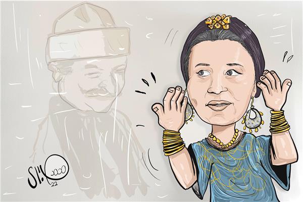 ريشة :  محمد صبرى