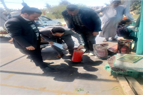 حمله على المعديات  النهرية بكوم حمادة