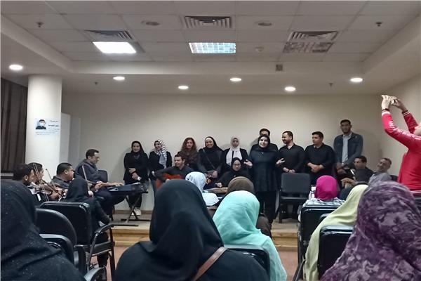 ​​​​​​​ سهرة رمضانية ببيت ثقافة الخانكة في القليوبية  