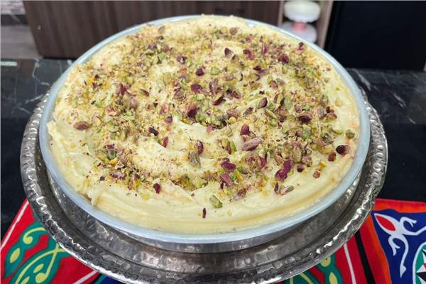 «بسبوسة ريد فيلفيت» بالجبنة