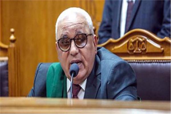  المستشار محمد السعيد الشربينى رئيس المحكمة