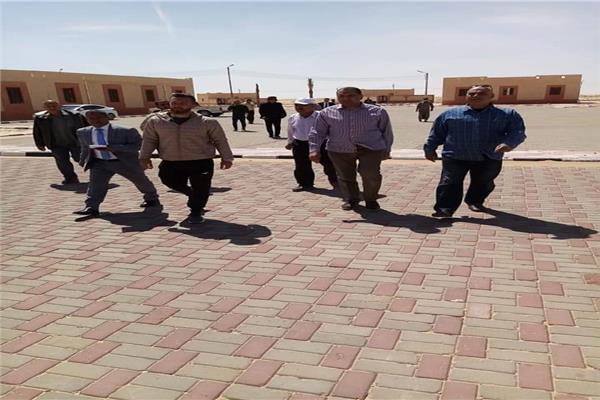 التجمعات التنموية بالحسنة ونخل بوسط تجسد خطوات التنمية  والتوطين للسكان علي ارض شمال سيناء 