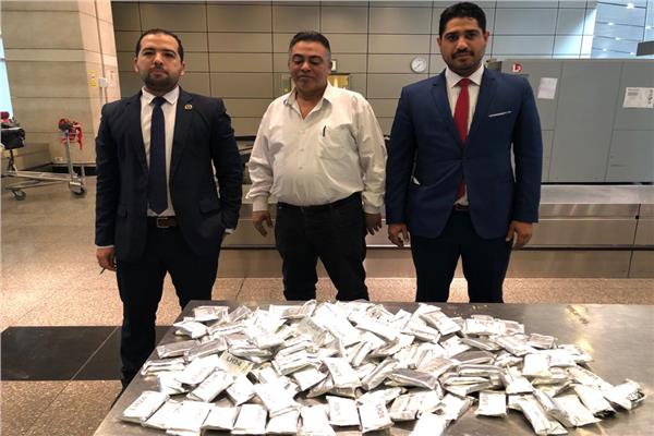 جمارك مطار القاهرة الدولي تضبط   تهريب كمية من الأدوية البشرية  