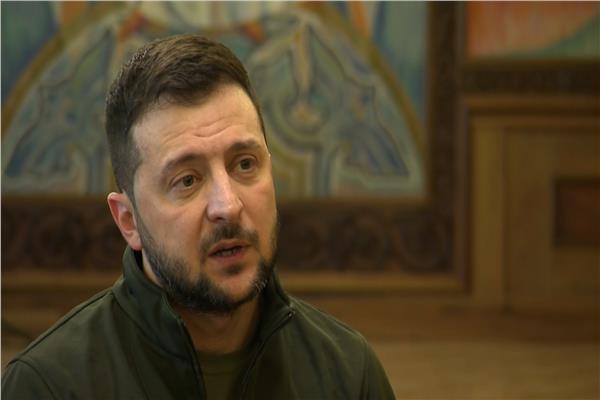 الرئيس الأوكراني فلاديمير زيلينسكي