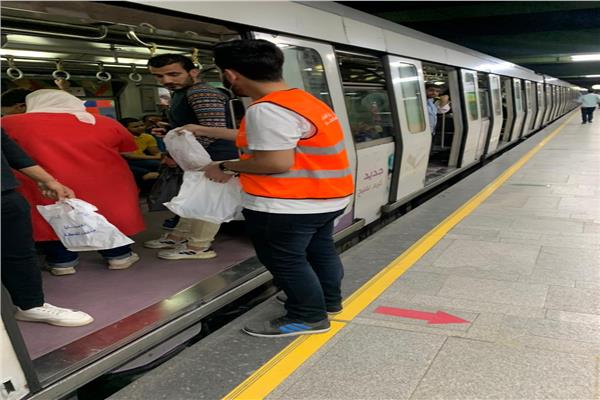  مبادرة هنفطر فى المحطة