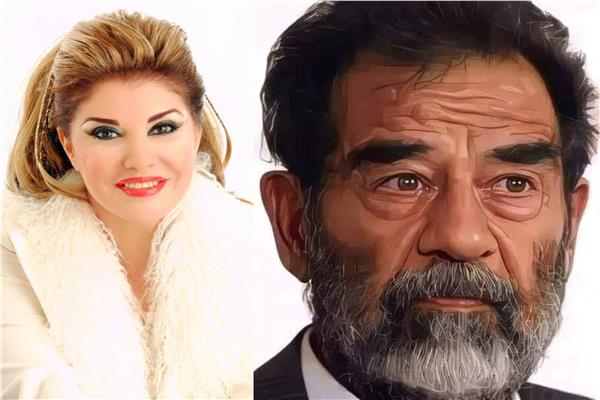 صدام حسين - هالة سرحان