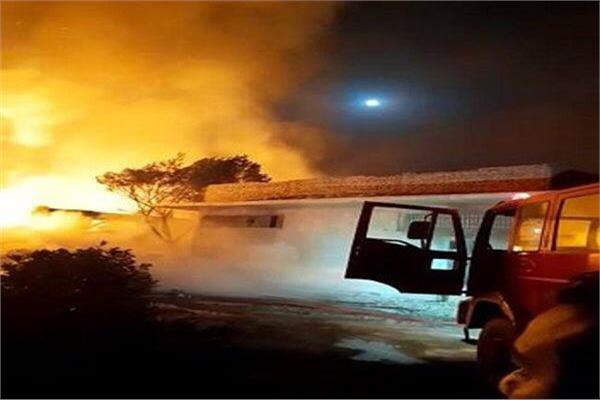  حريق مصنع بكرداسة 
