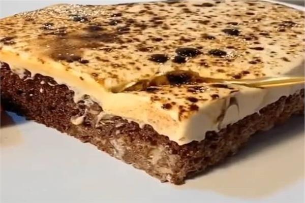  كعكة الكابتشينو الباردة 
