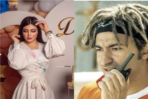 علي ربيع والفنانة الشابة سهير مجيد