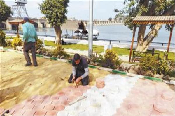 حدائق القناطر الخيرية استعدت لاستقبال الزوار