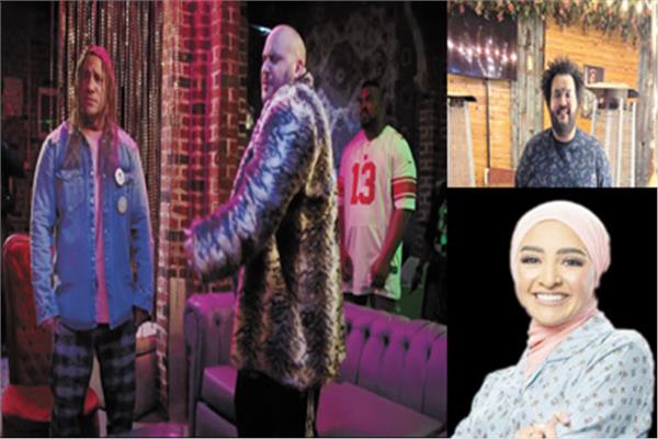 محمود السيسى - أحمد بسيونى فى «الكبير أوى» - هلا رشدى